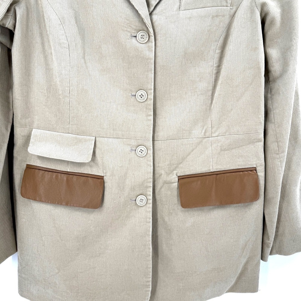 90s Together Western Corduroy Blazer Women's‎ 12 Cowgirl Yellowstone Landman NEW - Picture 5 of 8